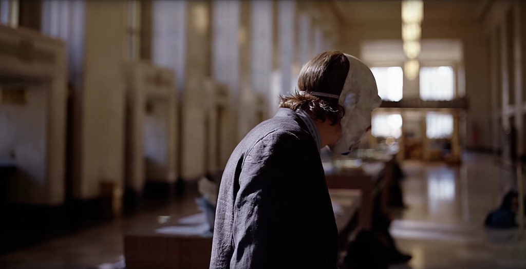 dark knight watchmen bank robbery