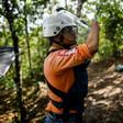 Former FARC guerrilla Edwin Correa -- who lost his hands in a grenade explosion -- is being trained to remove the mines that he once helped to plant in the Colombian countryside