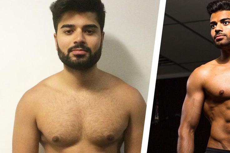 Changing His Diet Helped This Guy Get Shredded
