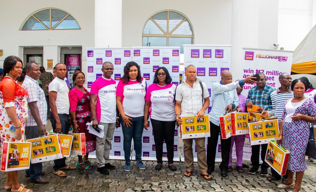 FCMB excites more customers with cash, gifts at the “Millionaire Promo Season 6’’ third draws