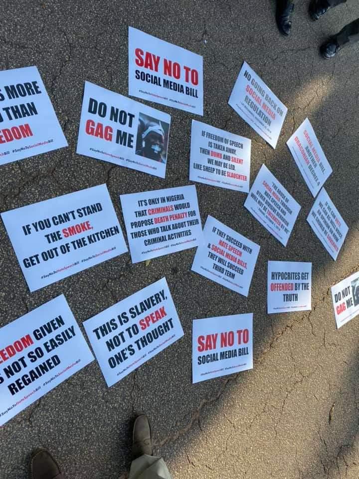 Nigerians protest anti-social media and anti-hate speech bills [Pulse]