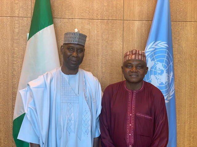 Buhari’s message was conveyed by his spokesman, Mr Garba Shehu [Twitter/@GarShehu]