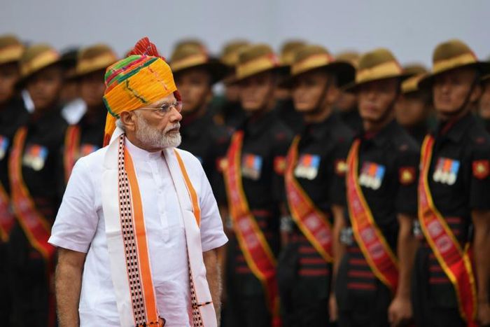 PM Narendra Modi said the decision in Kashmir was one of several 'path-breaking' moves
