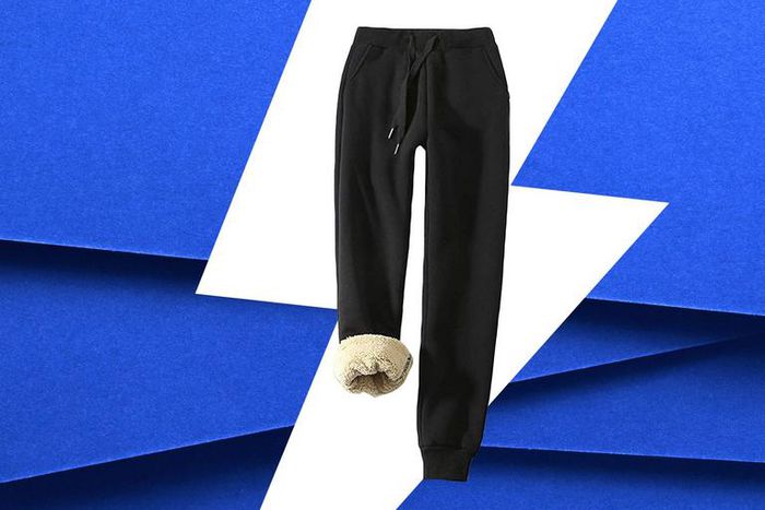 These Sherpa-Lined Joggers Are Crazy-Comfy