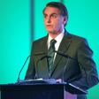 Brazilian President Jair Bolsonaro (pictured October 27, 2019) said he would "personally like" Brazil to become a member OPEC, ahead of a major auction for oil rights in the country