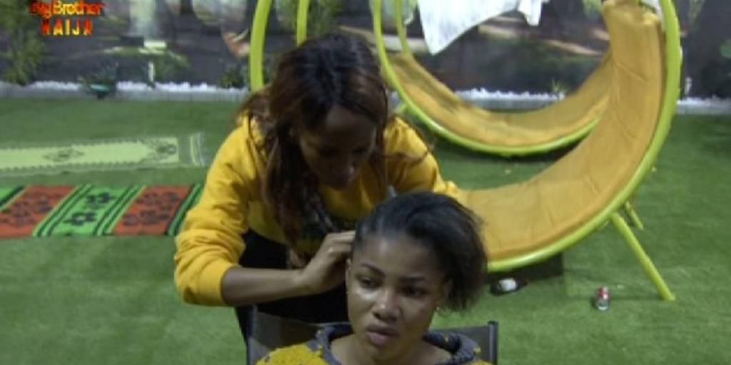 Khafi and Tacha have grown to become two good friends after the strated off on a bad foot. [AfricaMagic/BBNaija]