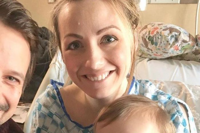 Carly Waddell Helped Deliver Her Second Child