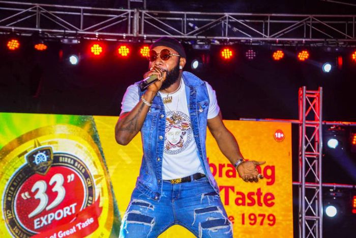 KCEE and MC galaxy perform, as “33” Export unveils limited edition 40th anniversary label in Calabar