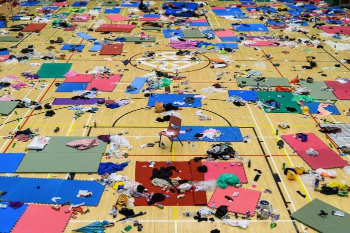 Hong Kong's Polytechnic University now resembles a disaster zone 10 days after the start of a violent siege