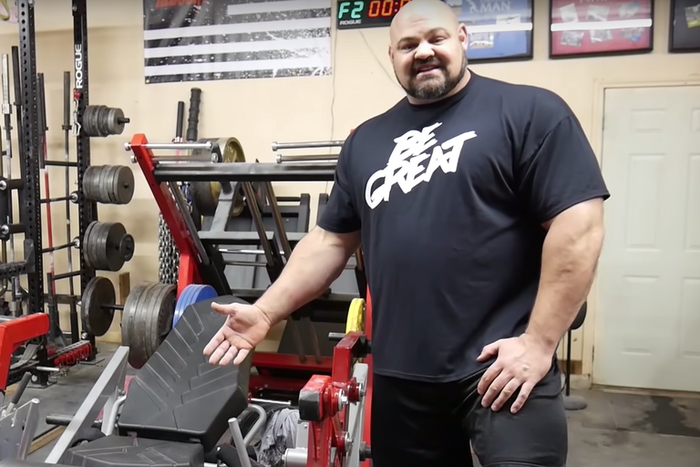 Watch Brian Shaw Give a Tour of His $150,000 Gym