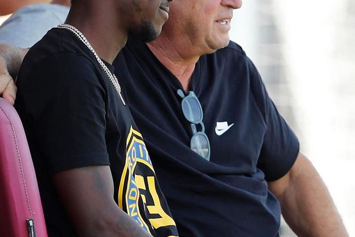 Henry Onyekuru and Fatih Terim (Instagram/Galatasaray)