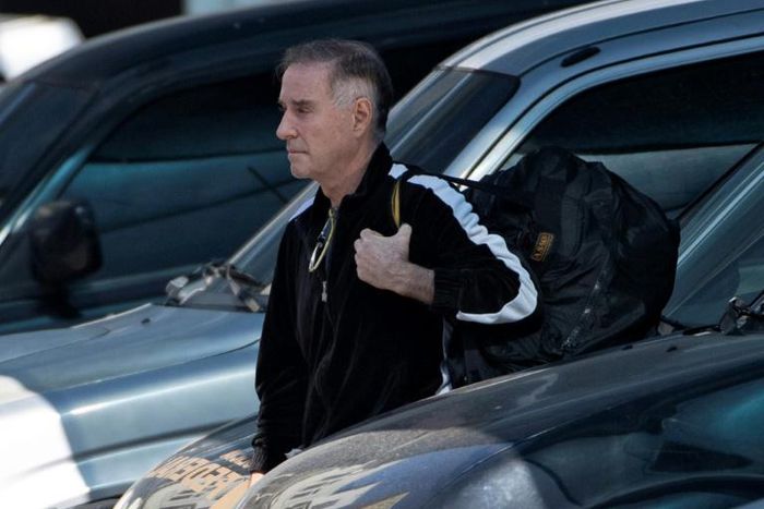 Brazilian businessman Eike Batista arrives at the Federal Police headquarters after being arrested on corruption charges related to the "Car Wash" operation in Rio de Janeiro, Brazil on August 8, 2019