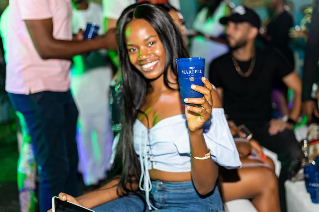 Parking Lot partying with Martell and 24 Lifestyle