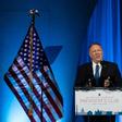 US Secretary of State Mike Pompeo addresses the Heritage Foundation