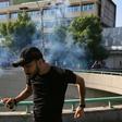 Iraqi security forces fired tear gas to fore protesters away from Baghdad's Green Zone on Saturday morning
