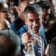 Kostas Bakoyannis chose to take his oath of office in the run-down district of Akadimia Platonos