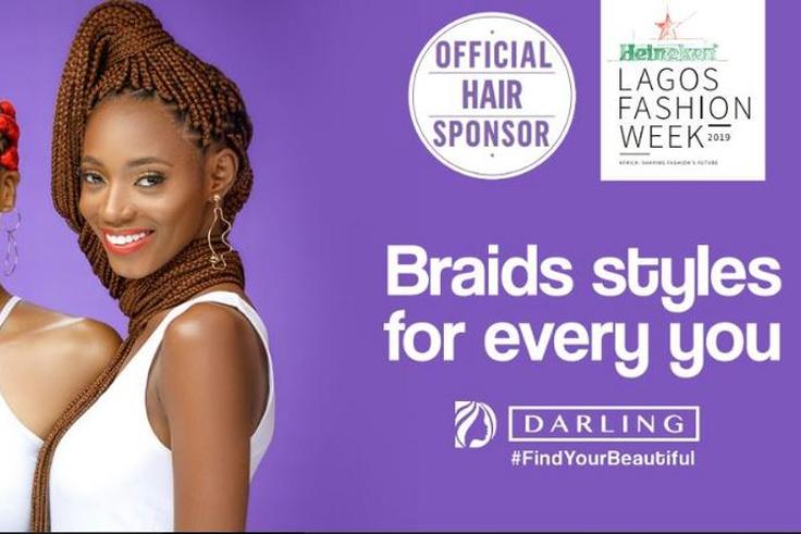 This year, Darling is bringing creative hairstyles to the frontlines of Lagos Fashion Week (Darling)