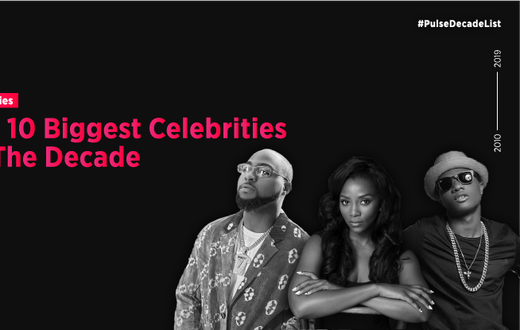 Here are the top 10 celebrities in Nigeria over the last decade who have become exemplary figures not just locally but internationally [Pulse]