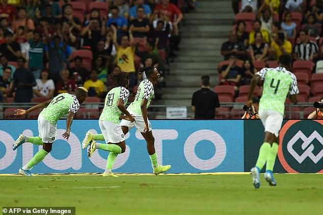 Super Eagles of Nigeria (AFP vis Getty Images)