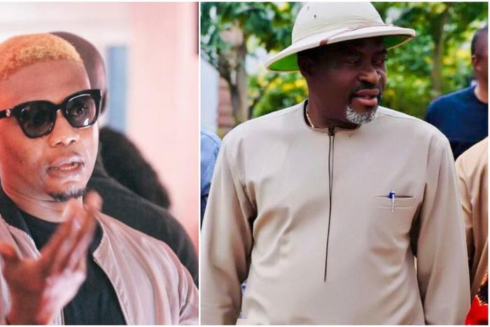 Reminisce (left) and Kanayo O Kanayo have been nominated for the AMA Awards in the 'Best Actor in a Supporting Role' category. [Instagram]