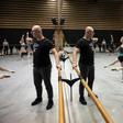 Italian ballet dancer and deputy artistic director of Uruguay’s National Ballet Francesco Ventriglia at rehearsals in Montevideo