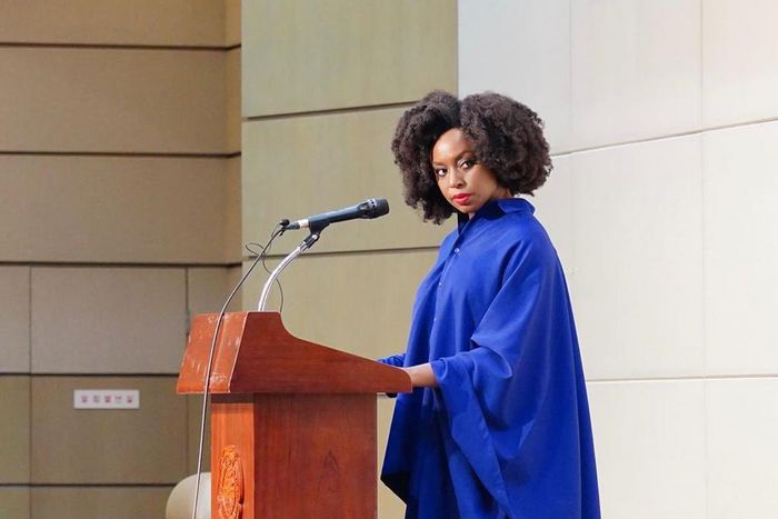 Chimamanda Adichie says she won't shut up as she continues to advocate for feminism globally. [Instagram/ChimamandaAdichie]