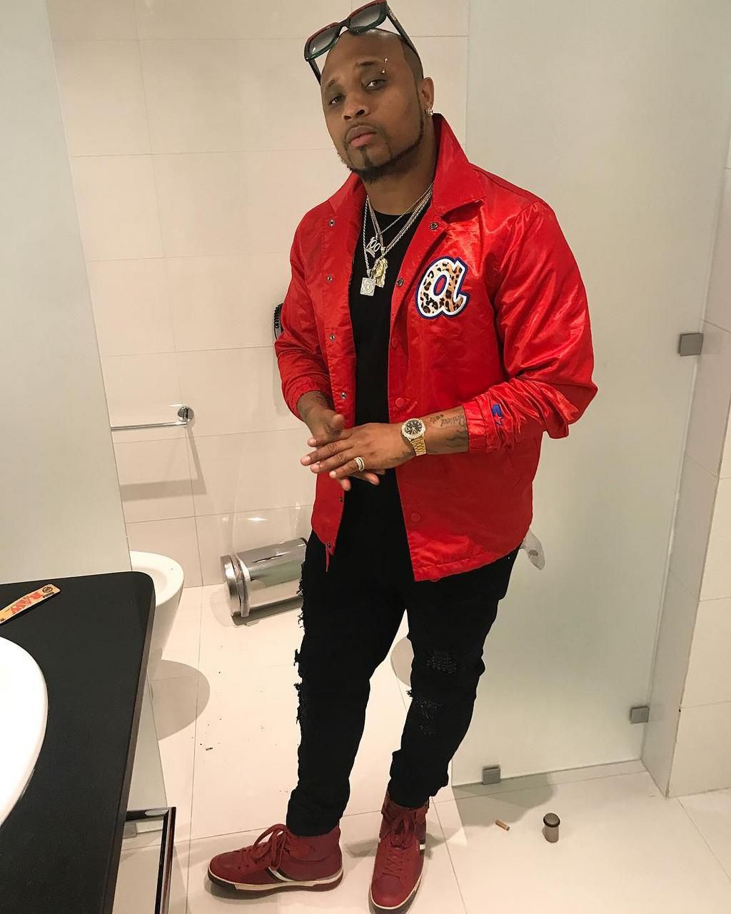 Congratulations to B-red and his girlfriend on the arrival of their bundle of joy from all of us at Pulse. [Instagram/Bred]