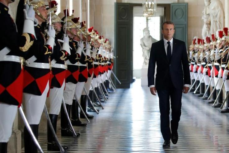 French President Emmanuel Macron has said he is happy to be the "bad guy" on Brexit