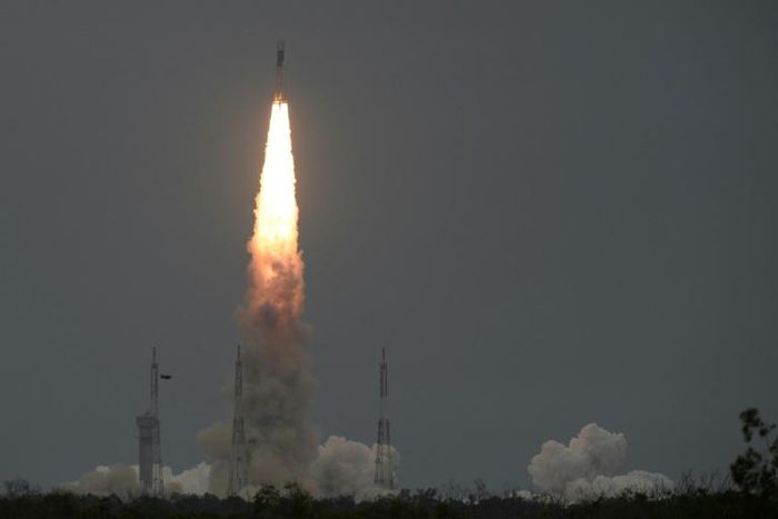 Chandrayaan 2, or Moon Chariot 2, lifted off from India's spaceport at Sriharikota in southern Andhra Pradesh state on July 22