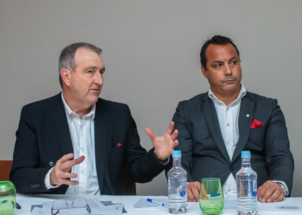 Rudy McLean, Managing Director Symrise Nigeria and Sofiane Berrahmoune, Sub Regional Flavour Director Africa and Middle East MD Symrise ME Flavour Division