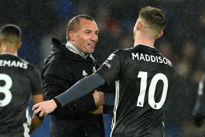 Brendan Rodgers' Leicester team are second in the Premier League