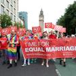 Same-sex marriage and abortion laws in Northern Ireland were liberalised in a landmark shift for the province aimed at bringing it into line with mainland Britain