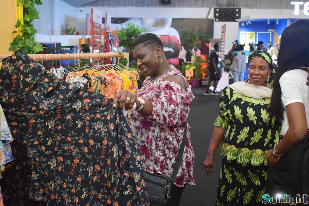 Sunlight at the Lagos Fashion Week 2019