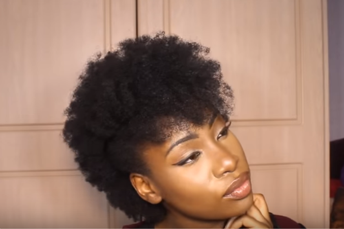 How to style short natural hair