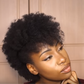 How to style short natural hair