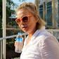 Nazli Ilicak, shown here in 2016, was accused along with Ahmet Altan of sending "subliminal messages" about an imminent coup
