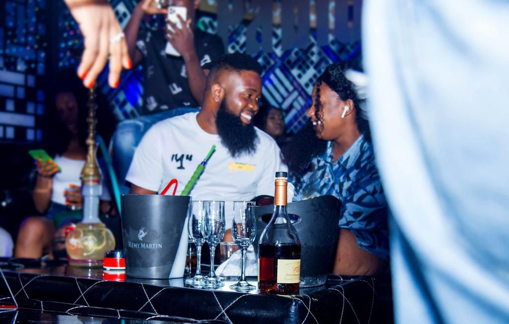 Burna Boy, Tiwa Savage, Dammy Krane and others party at The Club with Remy Martin in Lagos