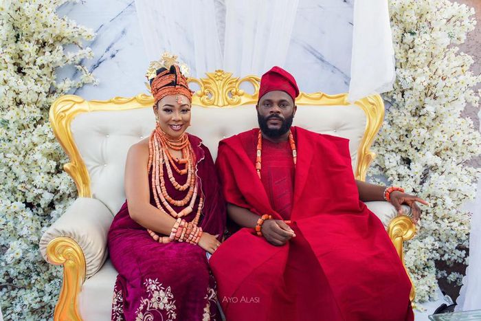 Stunning photos from nightlife king, Temidayo L. Kafaru (Lascatter's) top colourful wedding