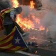 There are fears Saturday's evening protest could turn violent