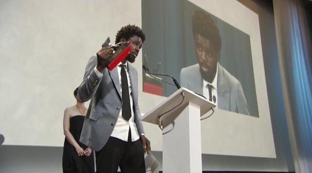 Joel Kachi Benson won himself an award at the 76th Venice Film festival for 'Daughters of Chibok'. [Instagram/Joel Benson]