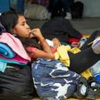Venezuelan asylum-seekers, like these at a border post in Peru, are flowing out of their crisis-wracked country