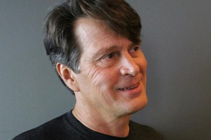 Niantic founder and chief executive John Hanke speaks during an interview in San Francisco on a plan to turn the world into a giant game board in a mix of fantasy and reality.