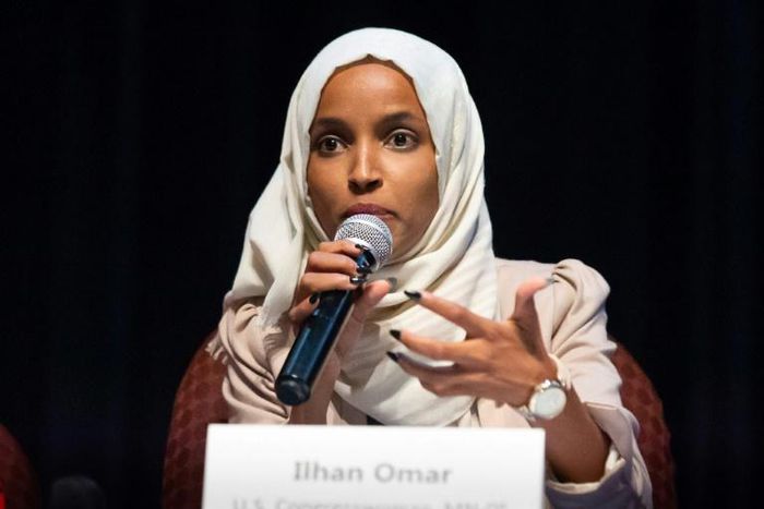 House Democrat Ilhan Omar, one of the first two Muslim women to serve in the US Congress, described Israel's decision to bar her and another congresswoman from visiting the country as "chilling"
