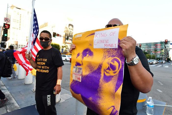 In his speech, US Vice President Mike Pence rebuked the NBA for 'siding with the Chinese Communist Party'