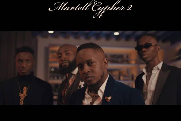 MI Abaga, AQ, Loose Kaynon, Blaqbonez release 'Martell Cypher II.'