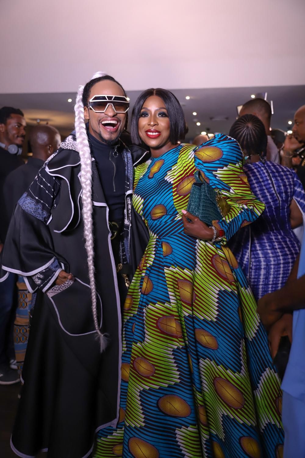 Here are pictures from Yemi Alade's album listening party for 'Woman of Steel' and premiere of her short film, 'Home' which held at iMax, Lekki, Lagos on Friday, August 30, 2019. (Effyzie Entertainment)