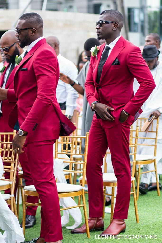 Stunning photos from nightlife king, Temidayo L. Kafaru (Lascatter's) top colourful wedding