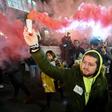 Up to 20,000 opposition supporters rallied in the Georgian capital Tbilisi on Monday, urging the government to resign