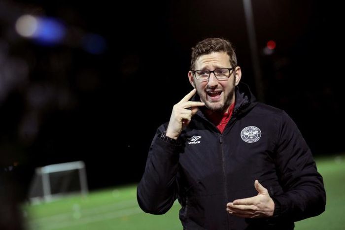 Ben Lampert is a coach with England's deaf football team and Brentford FC Community Sports Trust