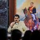 The United States claims the government of Venezuelan President Nicolas Maduro, shown here in a handout photo, is getting rich through drug trafficking